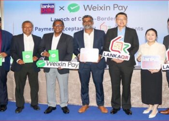 LankaPay launched cross border QR payments acceptance via Weixin Pay at LANKAQR merchants