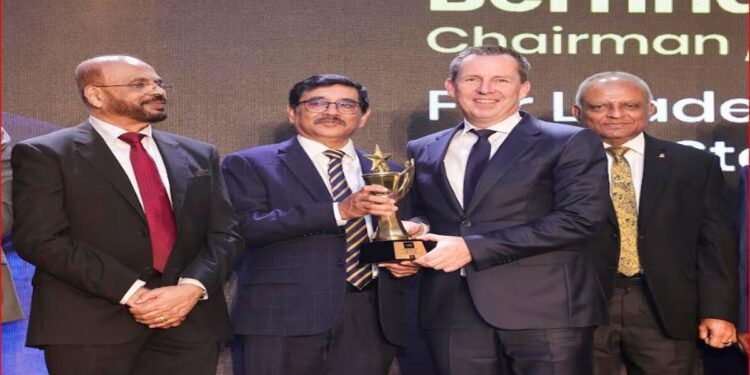 Nestlé Lanka Chairman and Managing Director, Bernie Stefan Honoured at the CEO of the Year Awards 2025