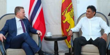 Sajith Premadasa Meets Norwegian Official to Strengthen Sri Lanka-Norway Bilateral Relations