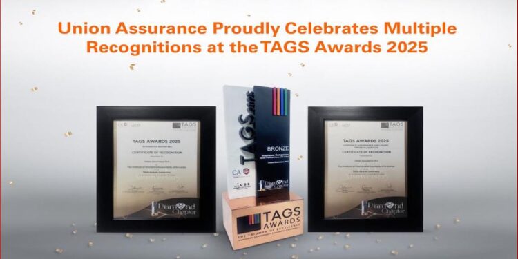 Union Assurance Celebrates Multiple Recognitions at TAGS Awards 2025