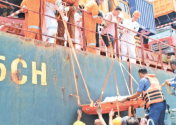 Sri Lanka Navy Assists Ailing Chinese Crew Member; Vessel Denied Entry to Territorial Waters