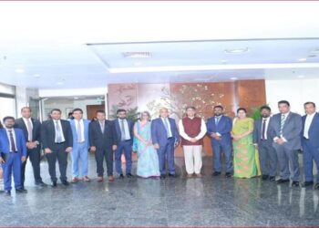 Visit of the Parliamentary Sectoral Oversight Committee on Infrastructure and Strategic Development to India