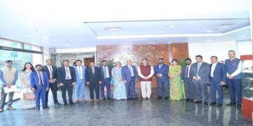 Visit of the Parliamentary Sectoral Oversight Committee on Infrastructure and Strategic Development to India