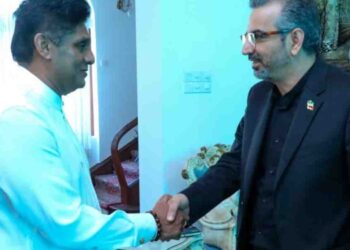 Opposition Leader Sajith Premadasa Condoles Middle East Conflict Victims During Visit to Iranian Embassy