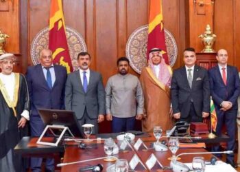 President Anura Kumara Dissanayake Meets Arab Ambassadors, Calls for Middle East Peace