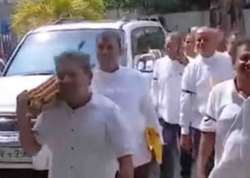 Beruwala Pradeshiya Sabha Protests Soaring Fuel, Electricity, and Gas Prices