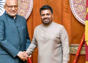 Indian Vice President Holds Bilateral Talks with President Anura Kumara Dissanayake in Sri Lanka