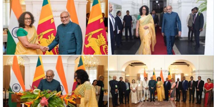 Sri Lanka PM Hosts Indian Vice President, Calls for Deeper Bilateral Bonds
