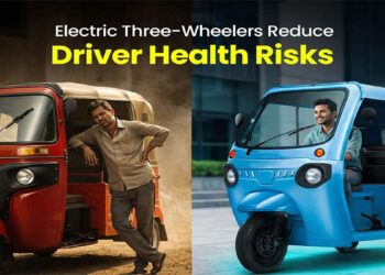 Electric Three-Wheelers Gain Attention as a Health-Conscious Alternative for Sri Lankan Drivers