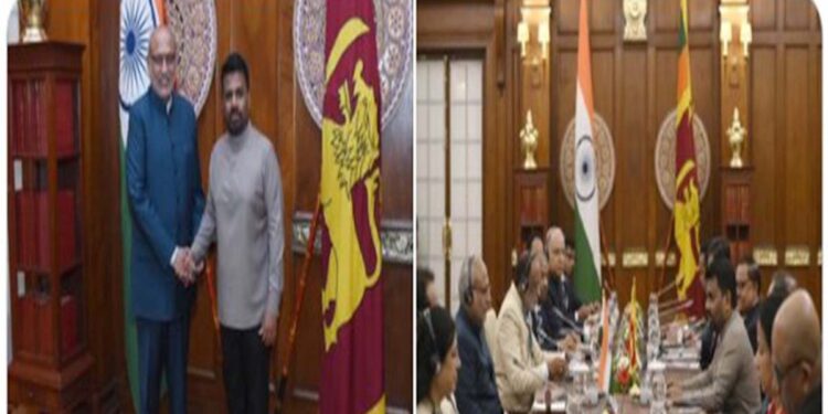India Reaffirms ‘Neighbourhood First’ as VP C. P. Radhakrishnan Meets President Anura Dissanayake in Colombo