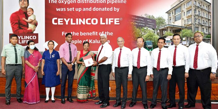 Ceylinco Life gifts medical gas pipeline system to Teaching Hospital Kalutara