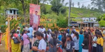Malayagama Residents in Nuwara Eliya Celebrate Thalapathy Vijay’s Tamil Nadu Election Victory