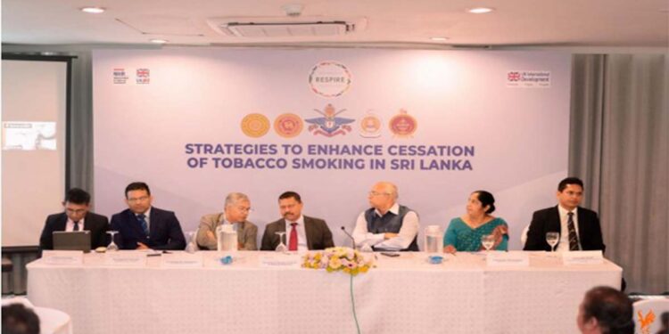 Sri Lankan Universities and Global Health Partners Unite to Advance Tobacco Smoking Cessation Strategies