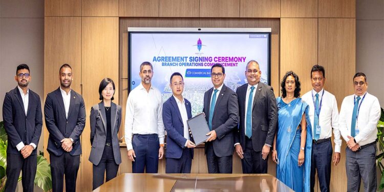 Commercial Bank among the first banks to partner with Port City Colombo to open a branch