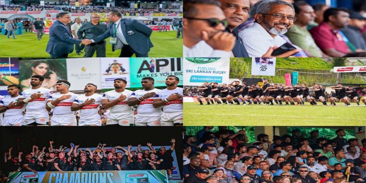 Sri Lanka Rugby stands tall and proud, showcasing national pride in action