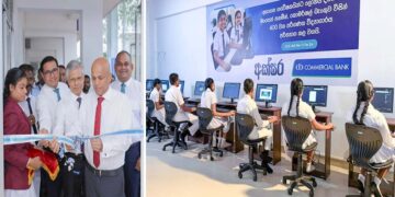 Commercial Bank strengthens journey of empowering future leaders with 400th IT Lab and ‘ComBank Akshara’
