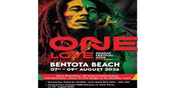 One Love Reggae Festival 2026 set for 7-9 August