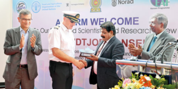 FAO–Norway Vessel Dr Fridtjof Nansen Completes Marine Survey in Sri Lanka