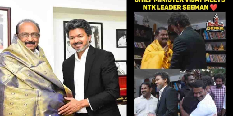 Thalapathy Vijay Visits Vaiko and Seeman Amid Focus on Northern Sri Lanka Issues