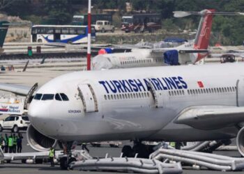 Turkish Airlines A330 evacuated after landing‑gear fire shuts Kathmandu airport, passengers safe