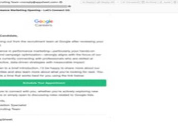 Kaspersky warns of phishing campaigns via the AppSheet no-code platform under the guise of recruitment emails