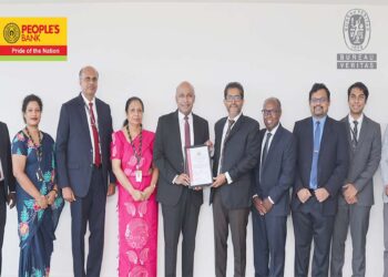 People’s Bank Becomes the First State-Owned Bank in Sri Lanka to Achieve ISO 22301:2019 Certification