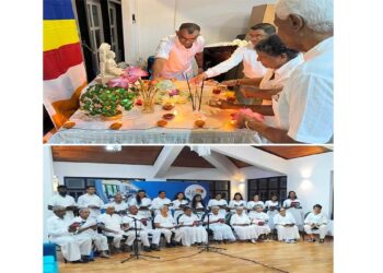 La Serena marks Vesak with an evening of Bhakthi Gee and reflection