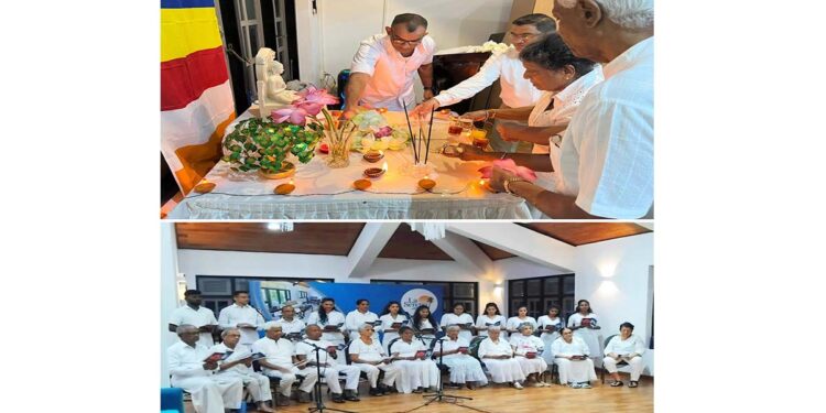 La Serena marks Vesak with an evening of Bhakthi Gee and reflection