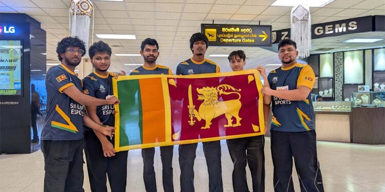 Sri Lanka Esports Ready to Take on the Asian Games Challenge