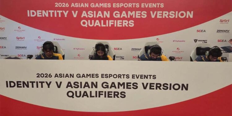 Sri Lanka Takes on Two New Titles at the Asian Games 2026 Esports Qualifiers in Singapore