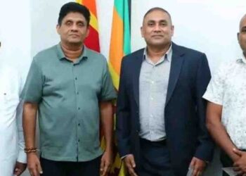 Former Ampara Urban Council Leaders Join Samagi Jana Balawegaya After Meeting Opposition Leader