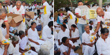 People’s Bank Commemorates Poson Poya in Anuradhapura with a Series of Meritorious Deeds
