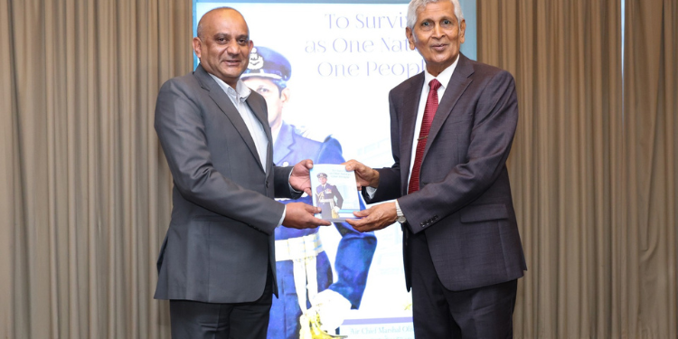 Memoirs of Former Air Force Commander Air Chief Marshal Oliver Ranasinghe Successfully Launched