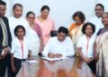 40,000-Signature Petition Presented to Sajith Premadasa Seeking Speedy Justice for Child Abuse Complaints