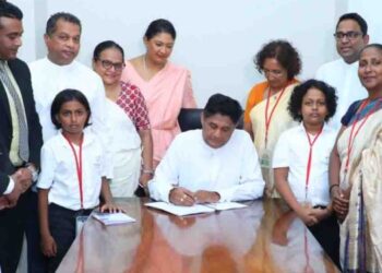 40,000-Signature Petition Presented to Sajith Premadasa Seeking Speedy Justice for Child Abuse Complaints