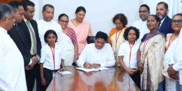 40,000-Signature Petition Presented to Sajith Premadasa Seeking Speedy Justice for Child Abuse Complaints