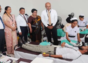 People’s Bank Organizes Blood Donation Camp to Mark 65th Anniversary