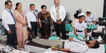 People’s Bank Organizes Blood Donation Camp to Mark 65th Anniversary