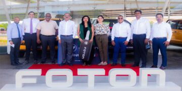 Senok delivers Foton double-cab fleet to NEM Constructions