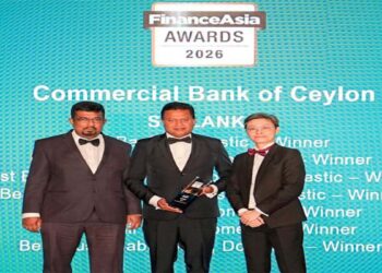 Commercial Bank makes history with biggest FinanceAsia awards haul by a Sri Lankan bank