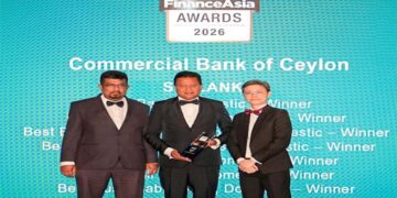 Commercial Bank makes history with biggest FinanceAsia awards haul by a Sri Lankan bank
